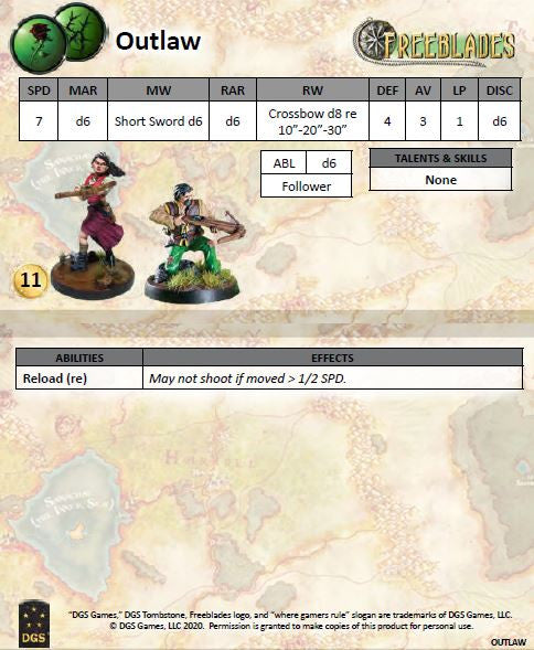 Black Rose Bandits Starter Set
