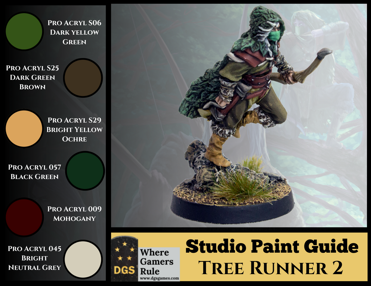Tree Runner, Pose 2