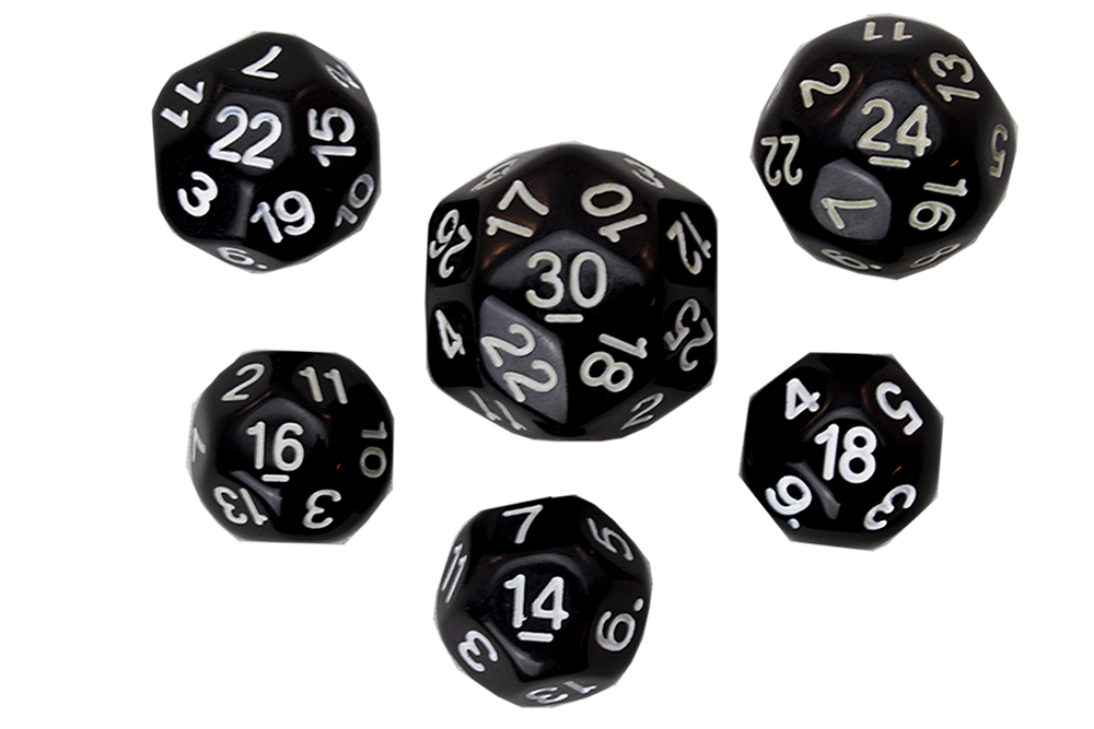 6 Piece Dice Upgrades
