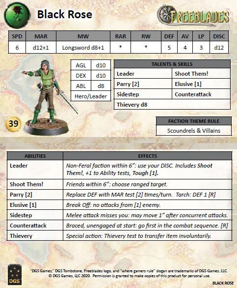 Black Rose Bandits Starter Set