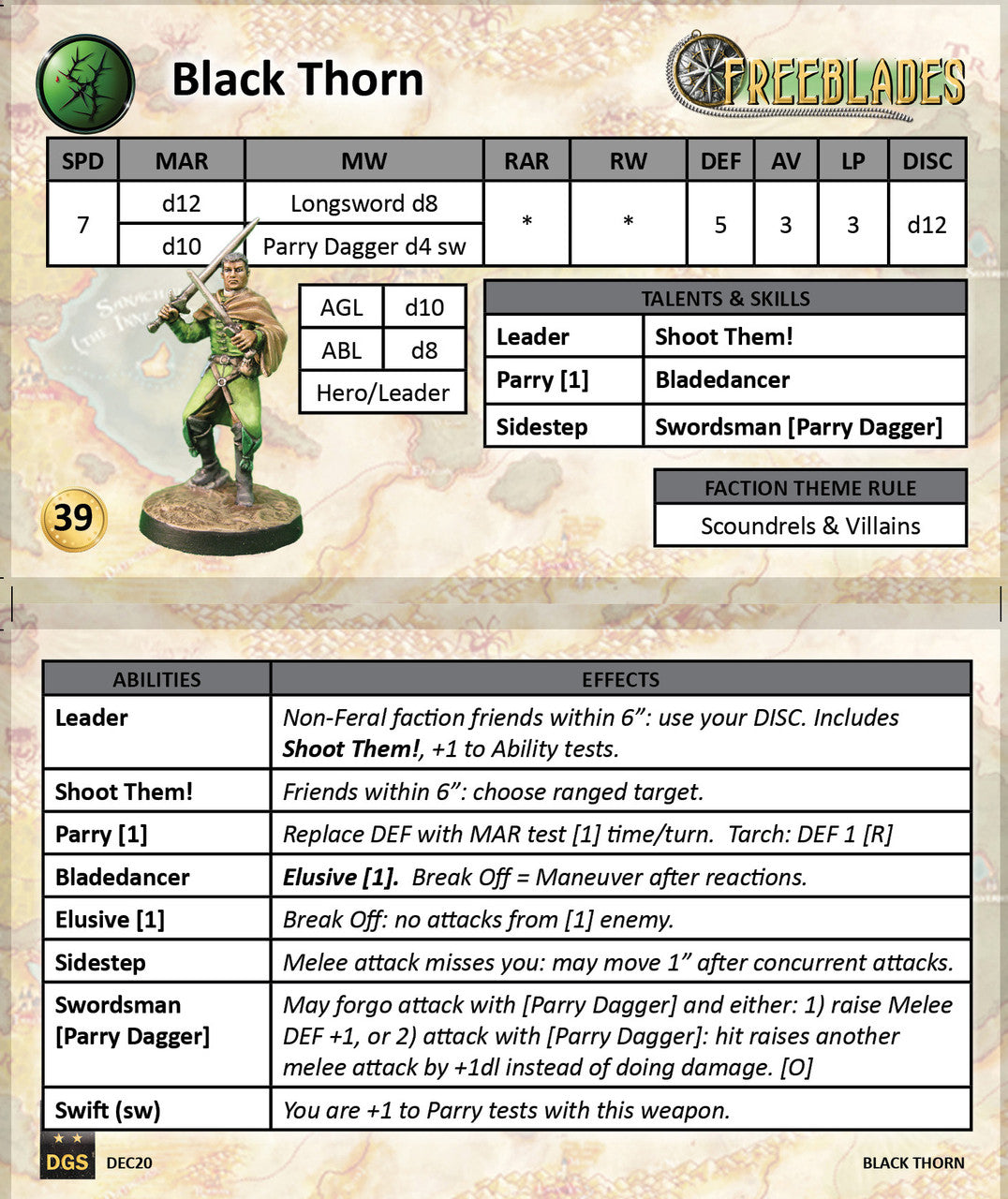 Black Thorn Bandit Leader