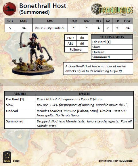 Bonethrall Host