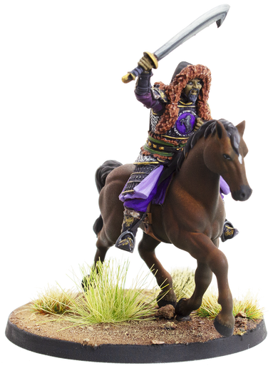 Kor-Khan, Mounted