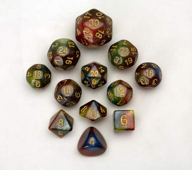 12pc Tiered Dice Set - Trilian Fall