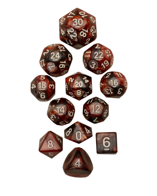 12pc Tiered Dice Set - Thermal Vent