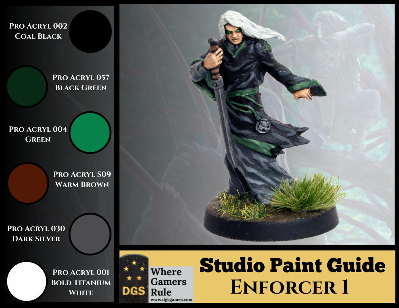 Enforcer, Pose 1