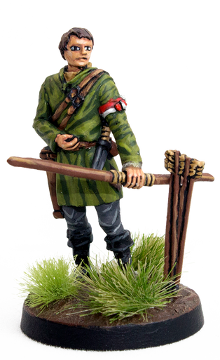 Muster Archer, Pose 2