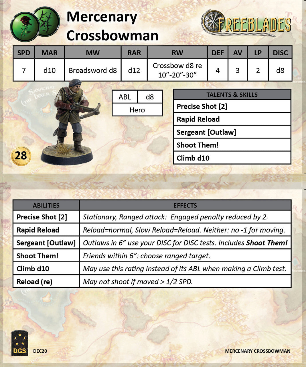 Mercenary Crossbowman