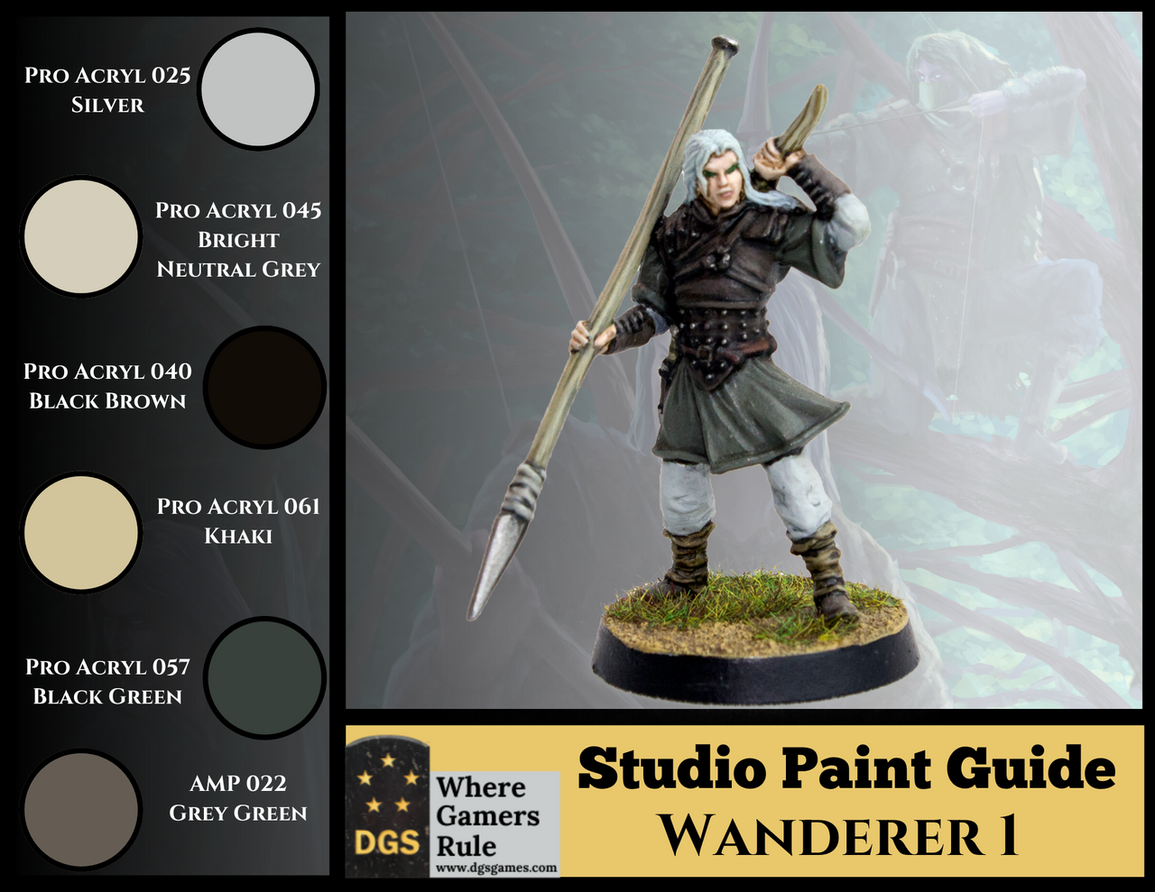 Wanderer, Pose 1