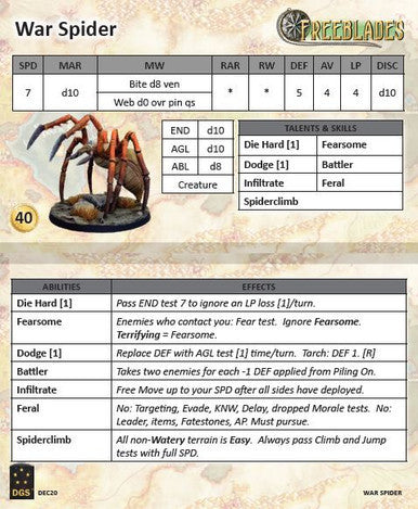 War Spider (New)