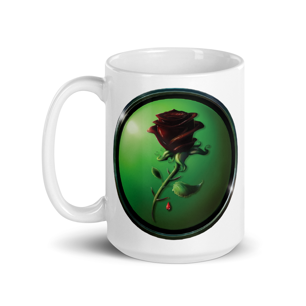 Black Rose Mug