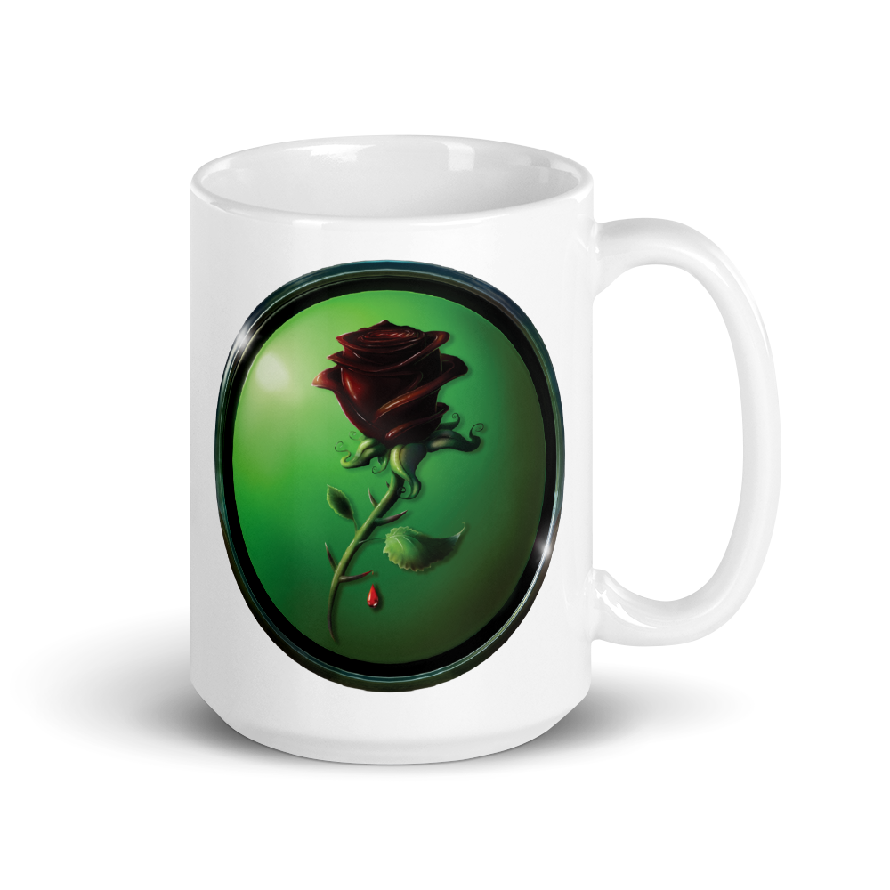 Black Rose Mug